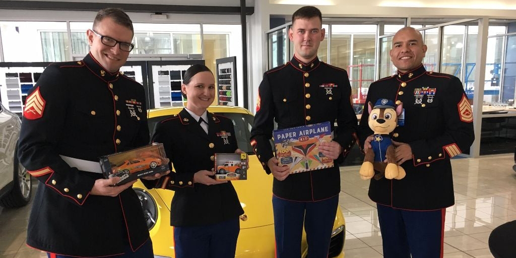 thumbnails Eastern Oklahoma Marine Corps Toys for Tots event